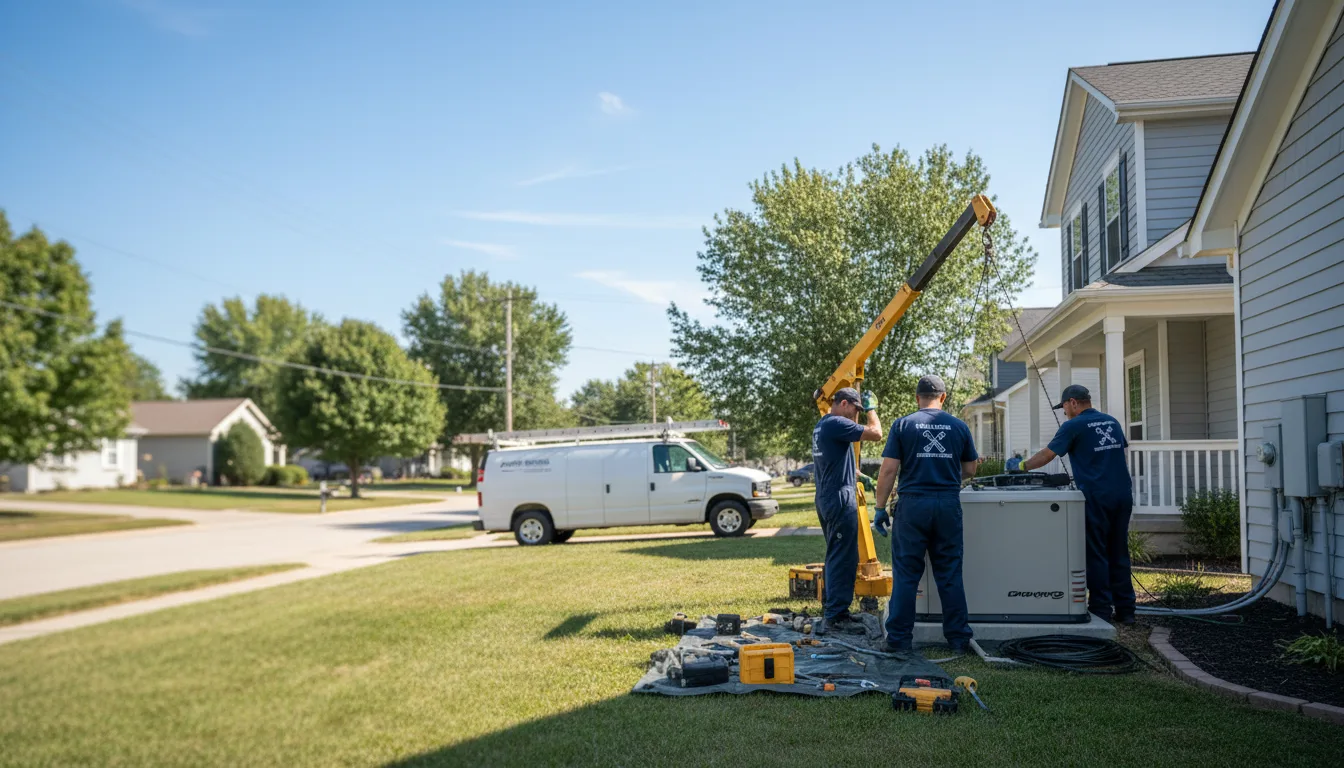 Generator Installation in Fayetteville, AR near me
